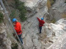 Via ferrata du Pas de l'Echelle à Chalancon (Diois) 2 - © OT Pays Diois.JPG